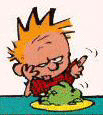 Otaku Gallery  / Calvin e Hobbes / calvinfood.gif